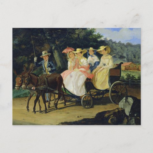 Ein Run, 1845-46 Postkarte (Vorderseite)