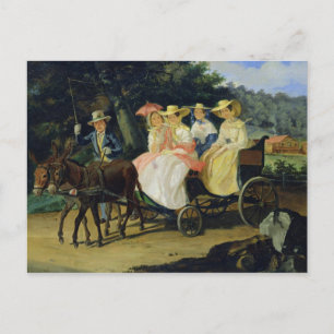 Ein Run, 1845-46 Postkarte