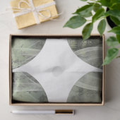 Ein rundes gotisches Halloween-Design 7 Seidenpapier (Geschenk)