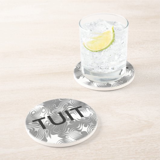 EIN RUNDES TUIT GETRÄNKEUNTERSETZER (Seite)