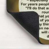 Ein rundes Tuit ~ mousepad (Ecke)