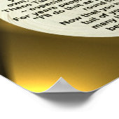 Ein Rundrohr ~ Druck Poster (Ecke)