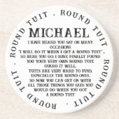 Ein Rundrohr Getränkeuntersetzer (Vorne)