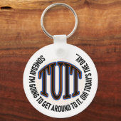 EIN RUNDTUCH SCHLÜSSELANHÄNGER (Vorderseite)