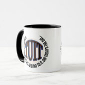 EIN RUNDTUCH TASSE (Vorderseite Links)