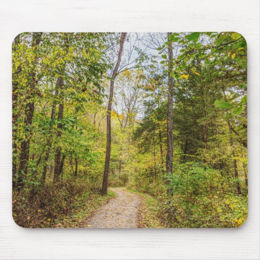 Ein Runge-Spaziergang im Herbst Mousepad (Vorne)