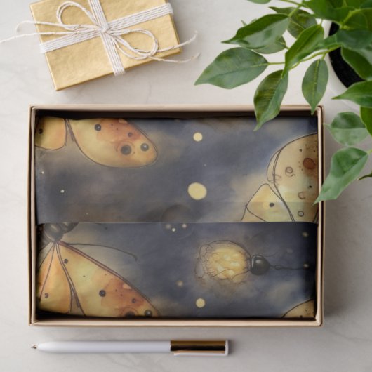 Ein rustikales Firefly-Design 4 Seidenpapier (Geschenk)