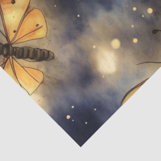 Ein rustikales Firefly-Design 4 Seidenpapier (Ausschnitt)