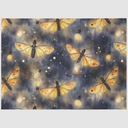 Ein rustikales Firefly-Design 4 Seidenpapier (Vorderseite)