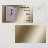 Ein Safe Visitenkarte (Vorne/Hinten)