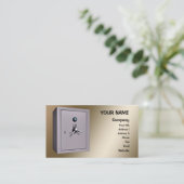 Ein Safe Visitenkarte (Stehend Vorderseite)