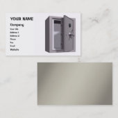 Ein Safe Visitenkarte (Vorne/Hinten)