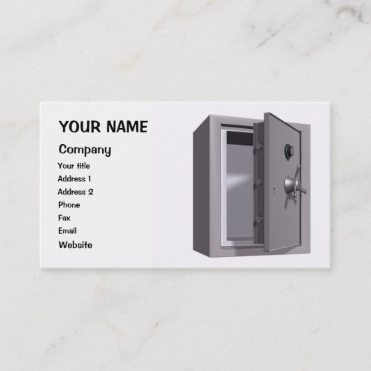 Ein Safe Visitenkarte (Vorderseite)