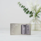 Ein Safe Visitenkarte (Stehend Vorderseite)