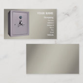 Ein Safe Visitenkarte (Vorne/Hinten)