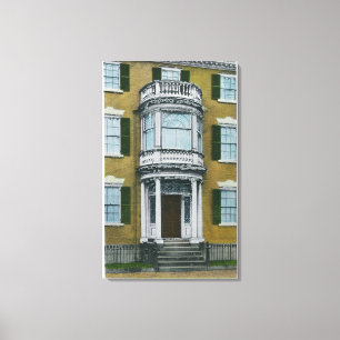 Ein Safford Portal, ein Salem-Eingang Leinwanddruck