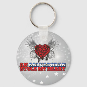 Ein Salvadorianer stahl mein Herz Schlüsselanhänger