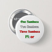 Ein Sambuca Button (Vorne & Hinten)