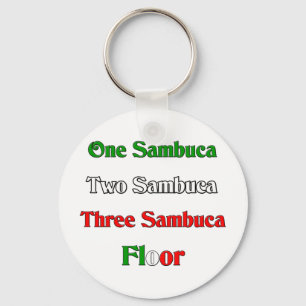 Ein Sambuca Schlüsselanhänger