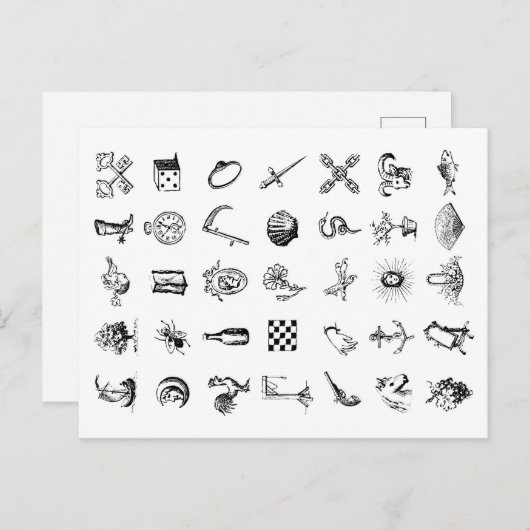 Ein Sammeltraum - Postkarte (Vorne/Hinten)