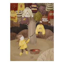 Ein Sammler gemütlicher Pullover Poster