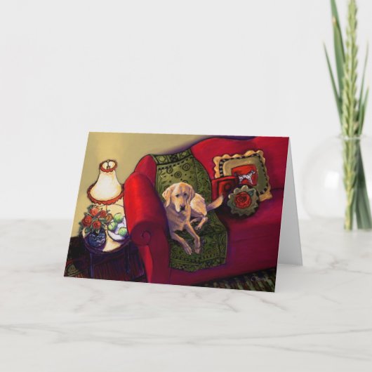 Ein samtiges Resort Karte (Vorderseite)