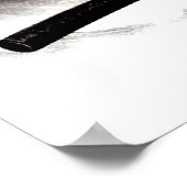 Ein Samurai-Krieger in traditionellem Armor-Poster Poster (Ecke)