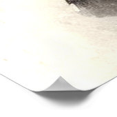 Ein Samurai-Krieger in traditionellem Armor-Poster Poster (Ecke)