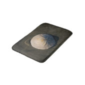 Ein Sand-Dollar auf dem Strand Badematte (Schrägansicht)