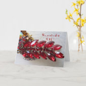 Ein sanfter Witz darüber, älter zu sein - oder "Vi Karte (Gelbe Blume)