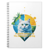 Ein sanftes Flüstern in der Umarmung des Frühlings Notizblock (Vorderseite)