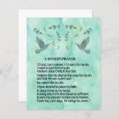 Ein Sängergebet (Vorne/Hinten)