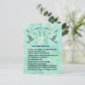 Ein Sängergebet Postkarte (Stehend Vorderseite)