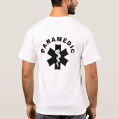 Ein Sanitäter-Thema T-Shirt (Rückseite)