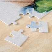 Ein Santa Puzzle Set für Weihnachten (Seite)