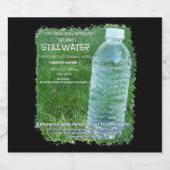 ein satire Parodie-Flaschenlabel Bierflaschenetikett (Einzelnes Label)