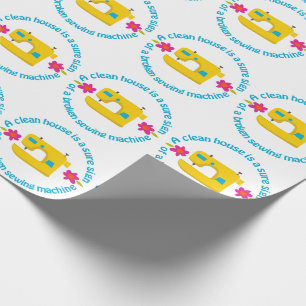 Ein sauberes Haus Geschenkpapier