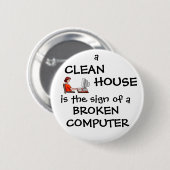 Ein sauberes Haus ist das Zeichen eines defekten Button (Vorne & Hinten)