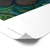 Ein sauberes Herz, Psalm 51:12 Poster (Ecke)