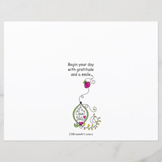 Ein sauberes Schiefer-Flachpapier Blatt 11"x 8,5" (Rückseite)