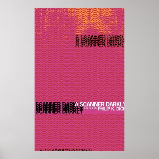 Ein Scanner mit dunklem Buchcover Poster (Vorne)
