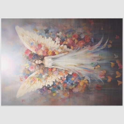 Ein schäbiger Angel Seidenpapier (Vorderseite)