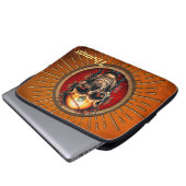 Ein Schädel Laptopschutzhülle (Vorne Knopf)