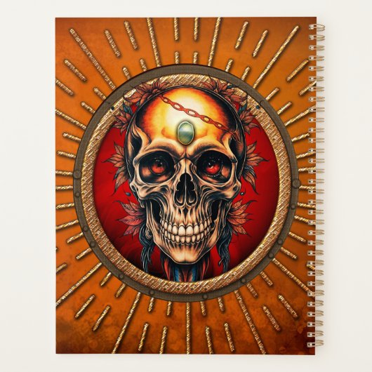 Ein Schädel Planer (Rückseite)