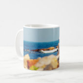 Ein Schädelposten Kaffeetasse (Vorderseite Links)