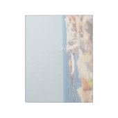 Ein Schädelposten Notizblock (Rotiert)