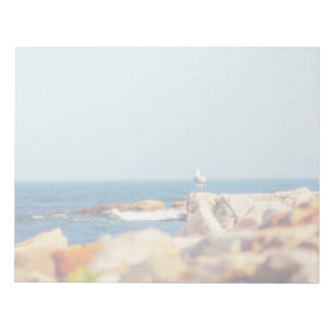 Ein Schädelposten Notizblock