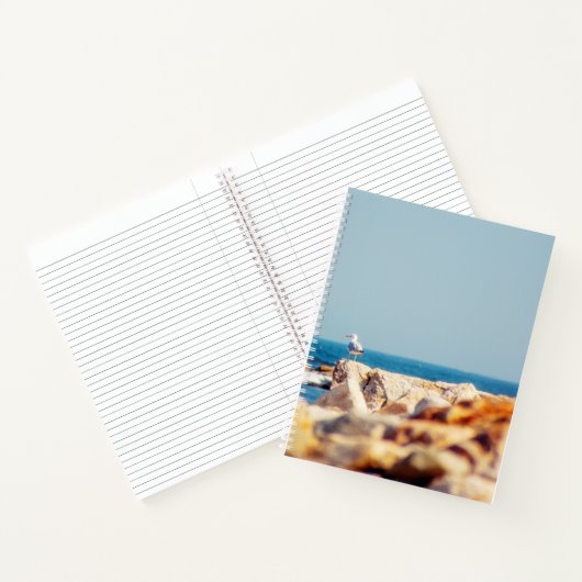 Ein Schädelposten Notizblock (Innenseite)