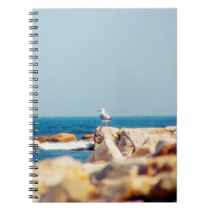 Ein Schädelposten Notizblock