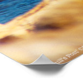 Ein Schädelposten Poster (Ecke)